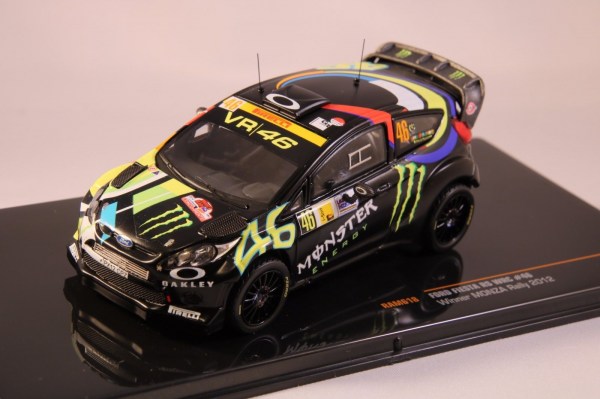 IXO 1-43 VALENTINO ROSSI 46 FORD FIESTA RS WRC MONZA RALLY SHOW 2012 NEW (2)7